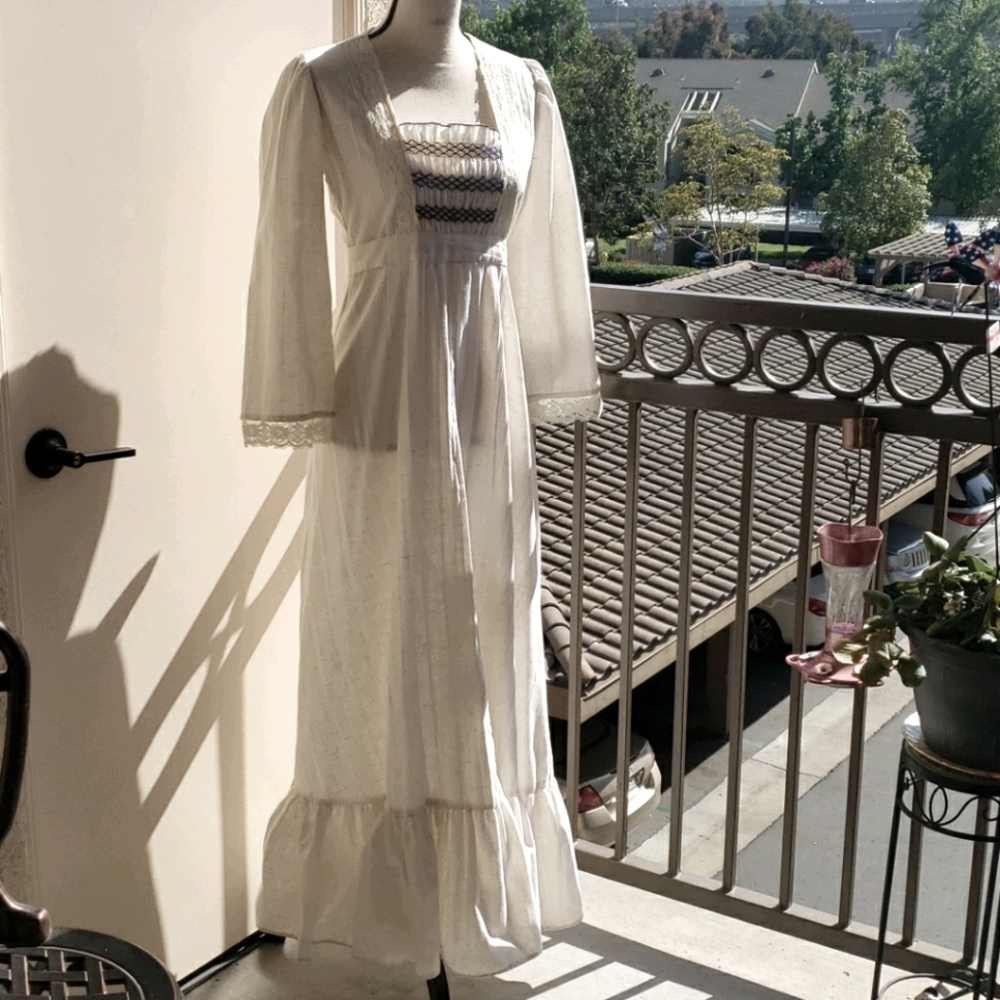 SOLD Little House on the Prairie long sleeve maxi